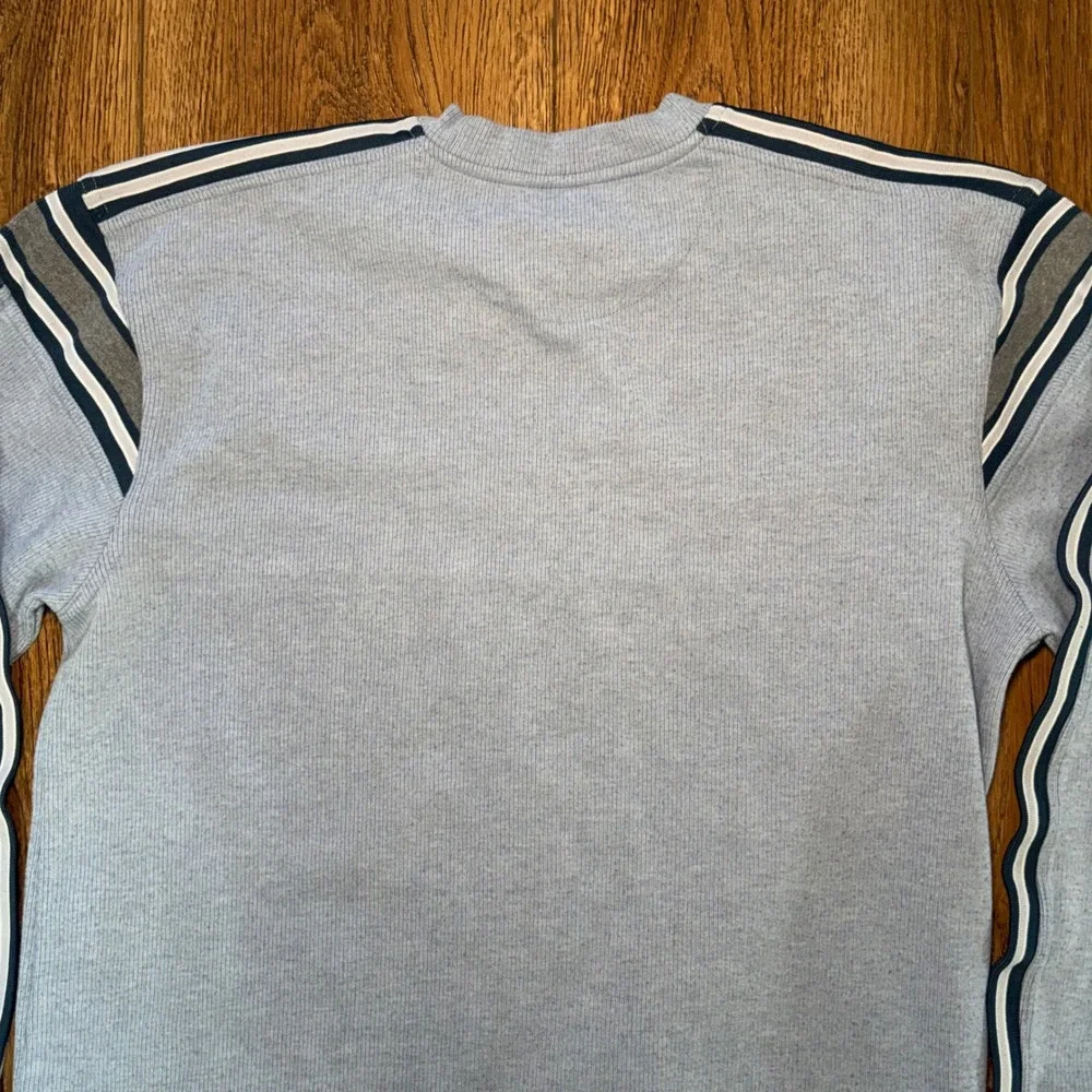 Y2K Xtreme Gear Long Sleeve Men's Size L Striped Sweater Grunge Skater XG Rugged